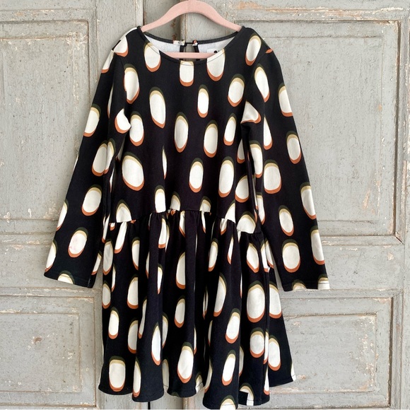 Omami Mini drop waist long sleeve terry dress size 8 - Picture 2 of 8